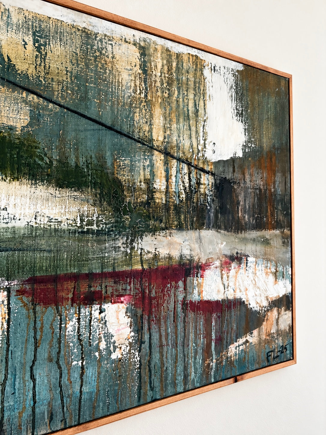 In fragments original painting