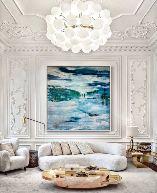 Winter silence original painting