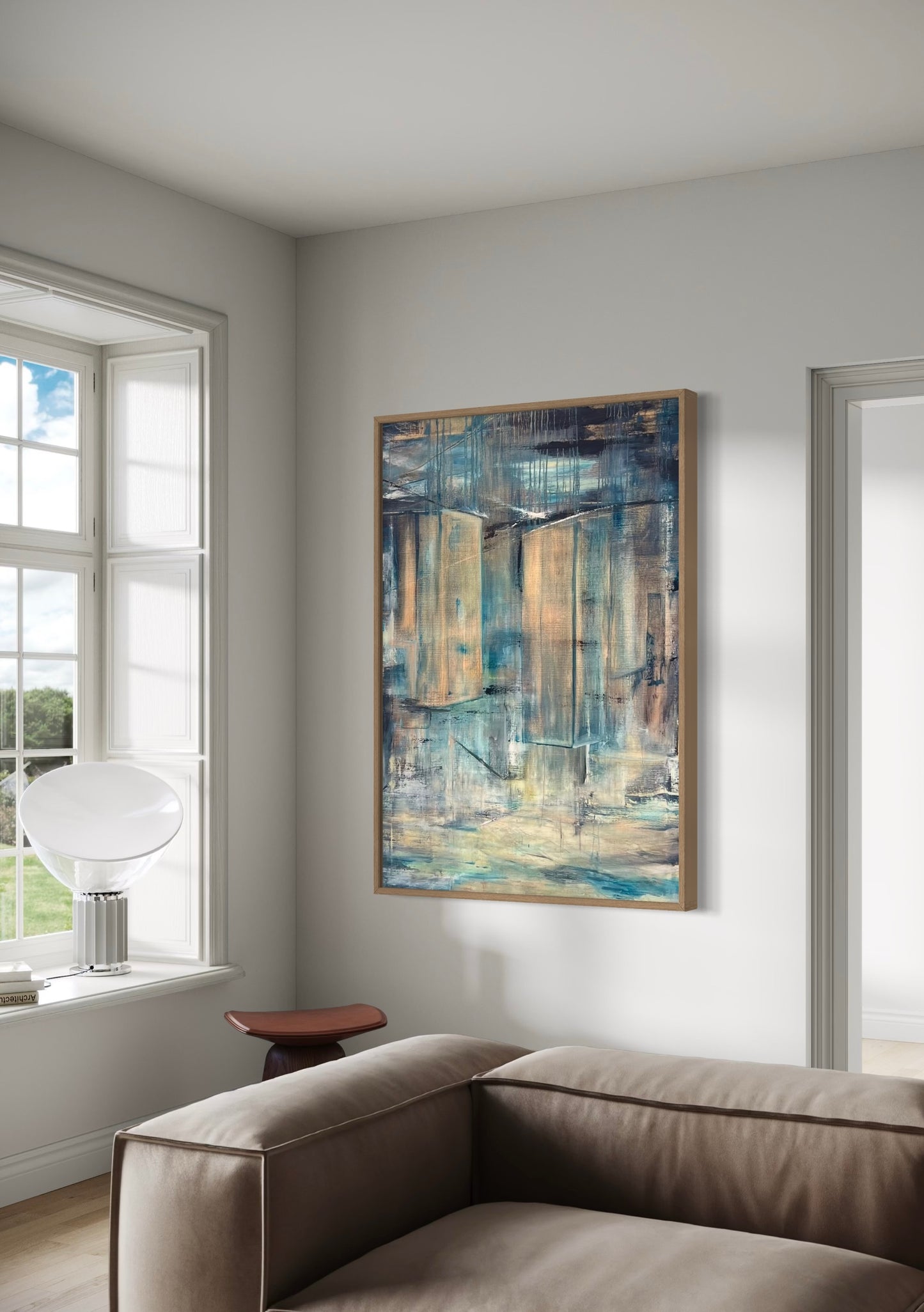 Morning light original painting
