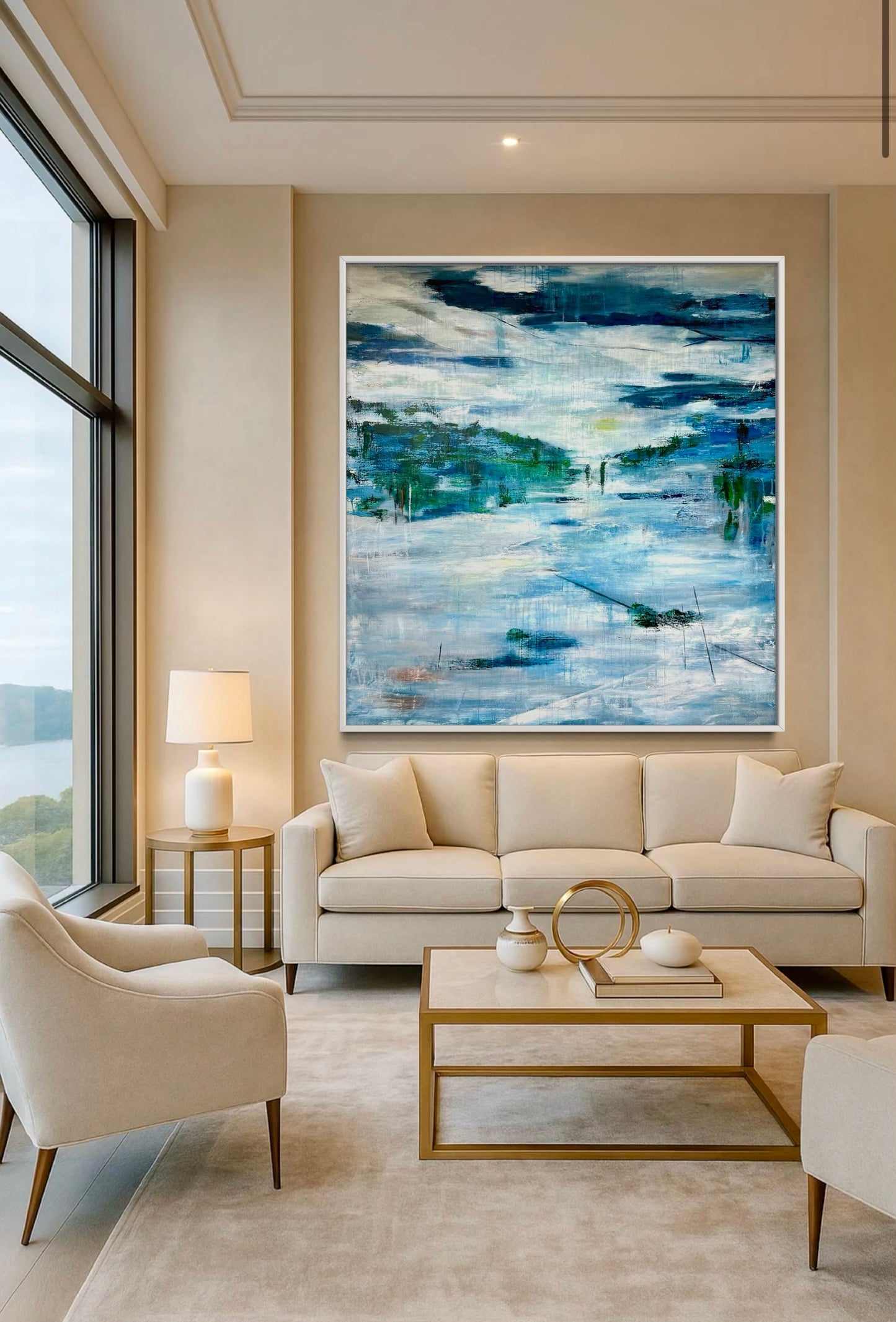 Winter silence original painting