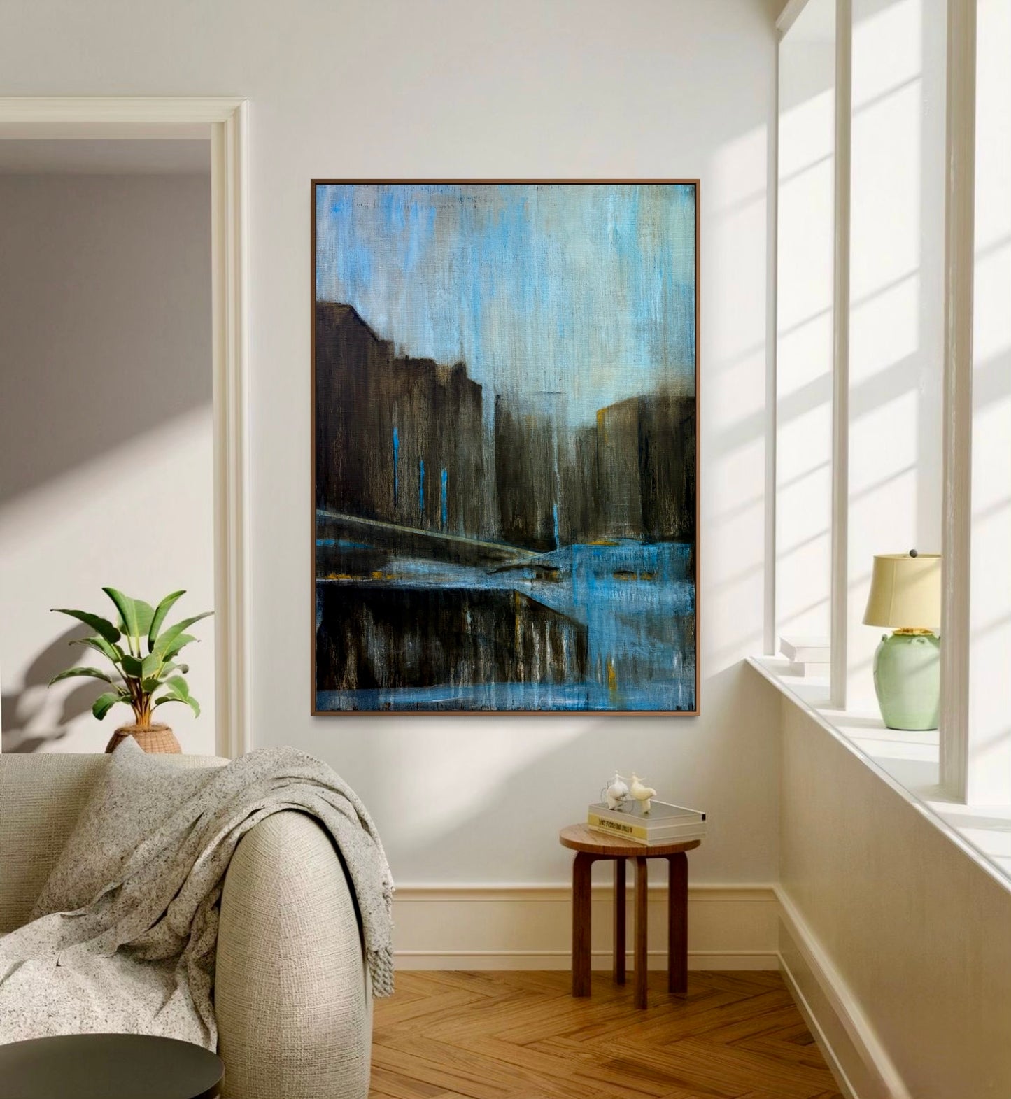 Where the sky waits original painting