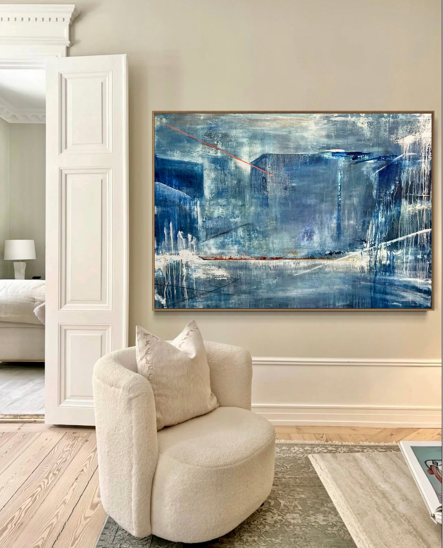 Frozen Reflections Original painting