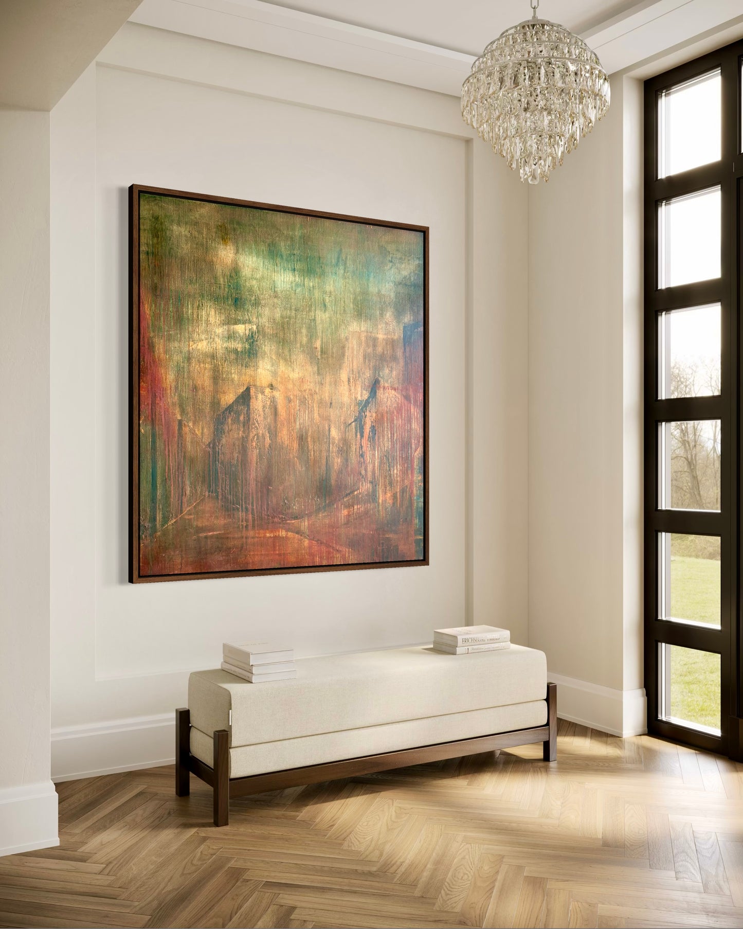 The last place I remember original oil painting