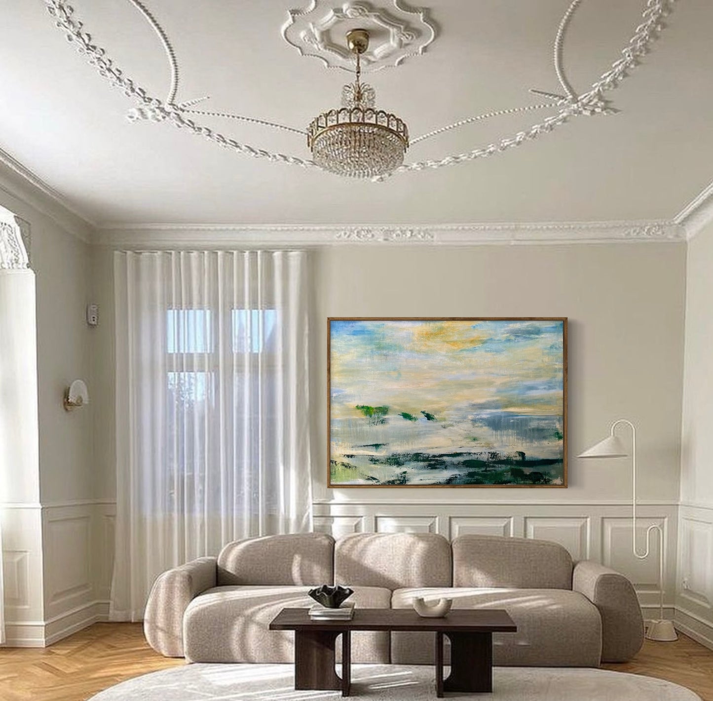 Tidal horizon original painting