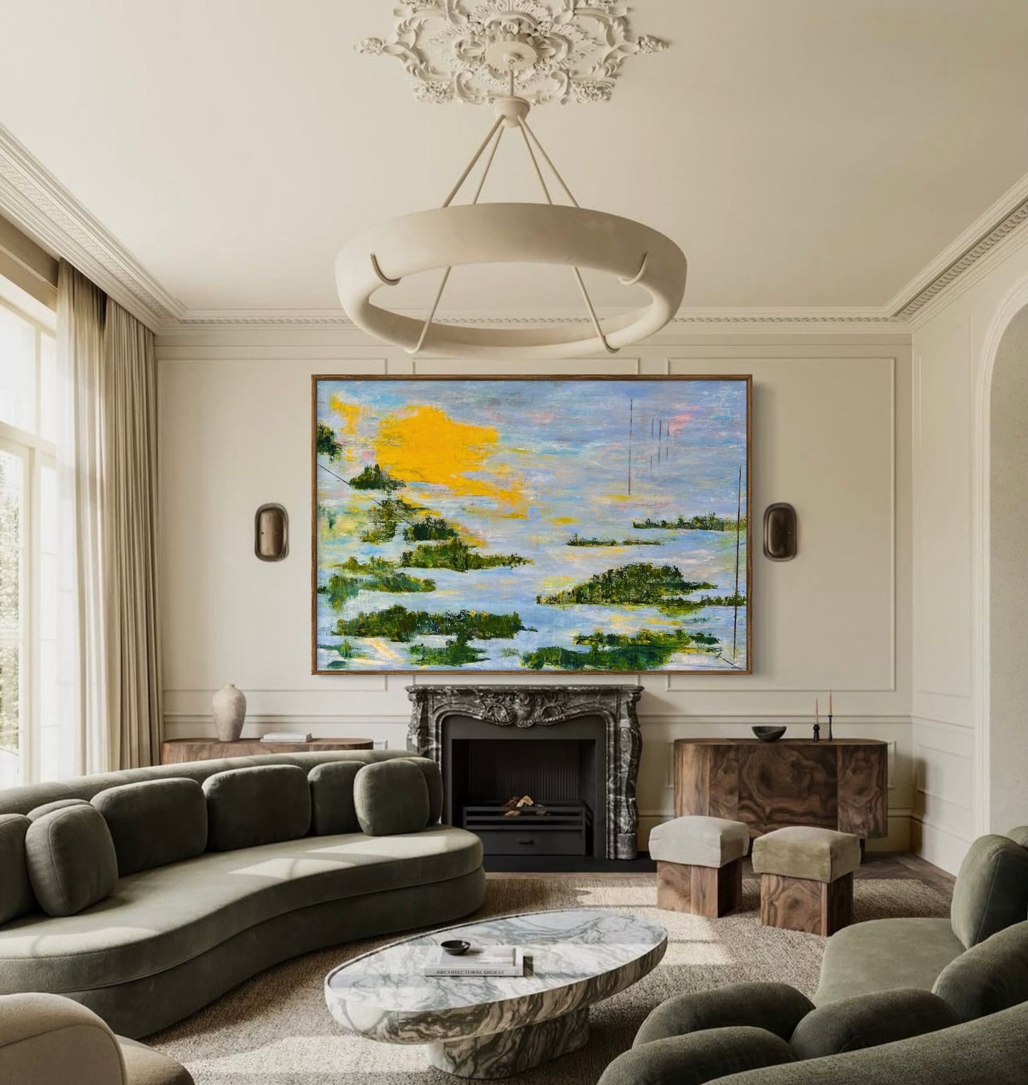 Irish isles original painting