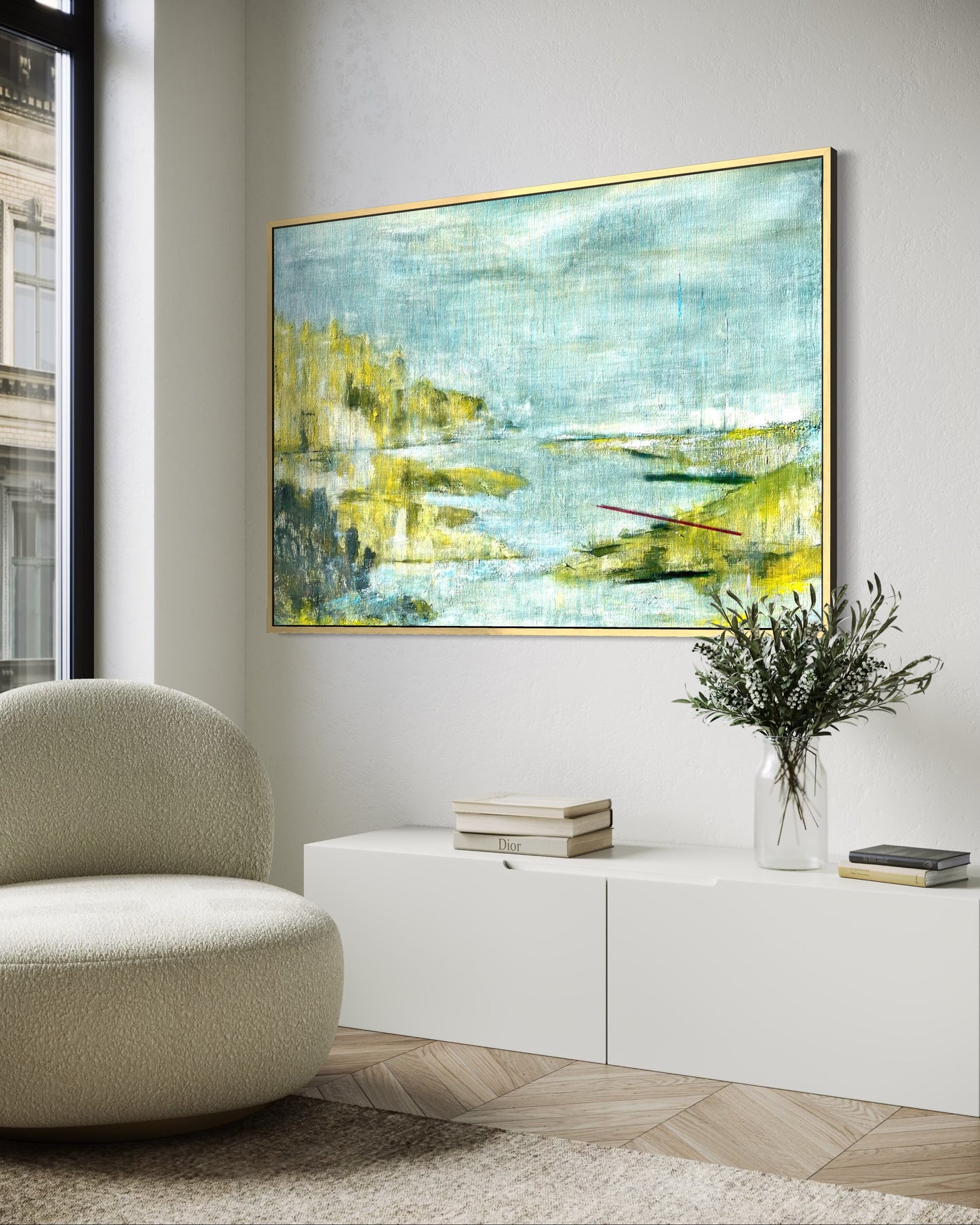 Where light returns original painting