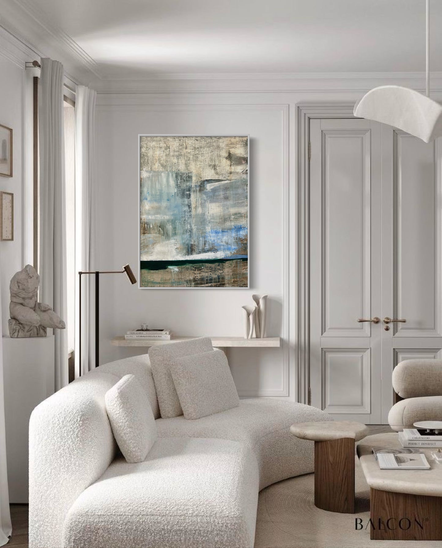 Första snön Fine Art Print