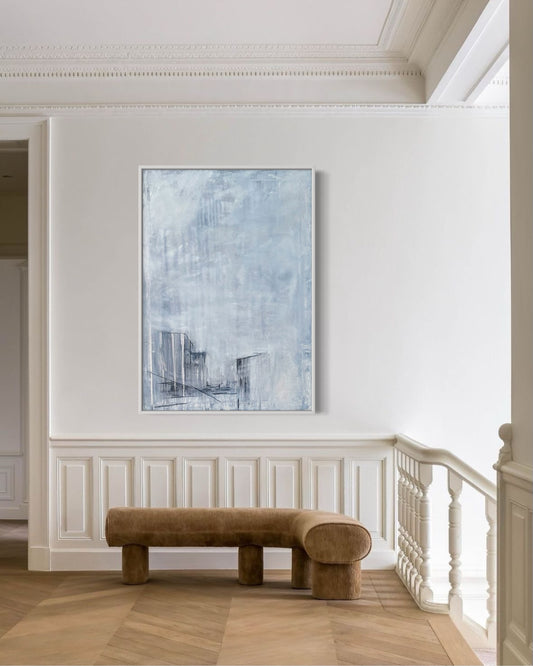 Dusty town original painting