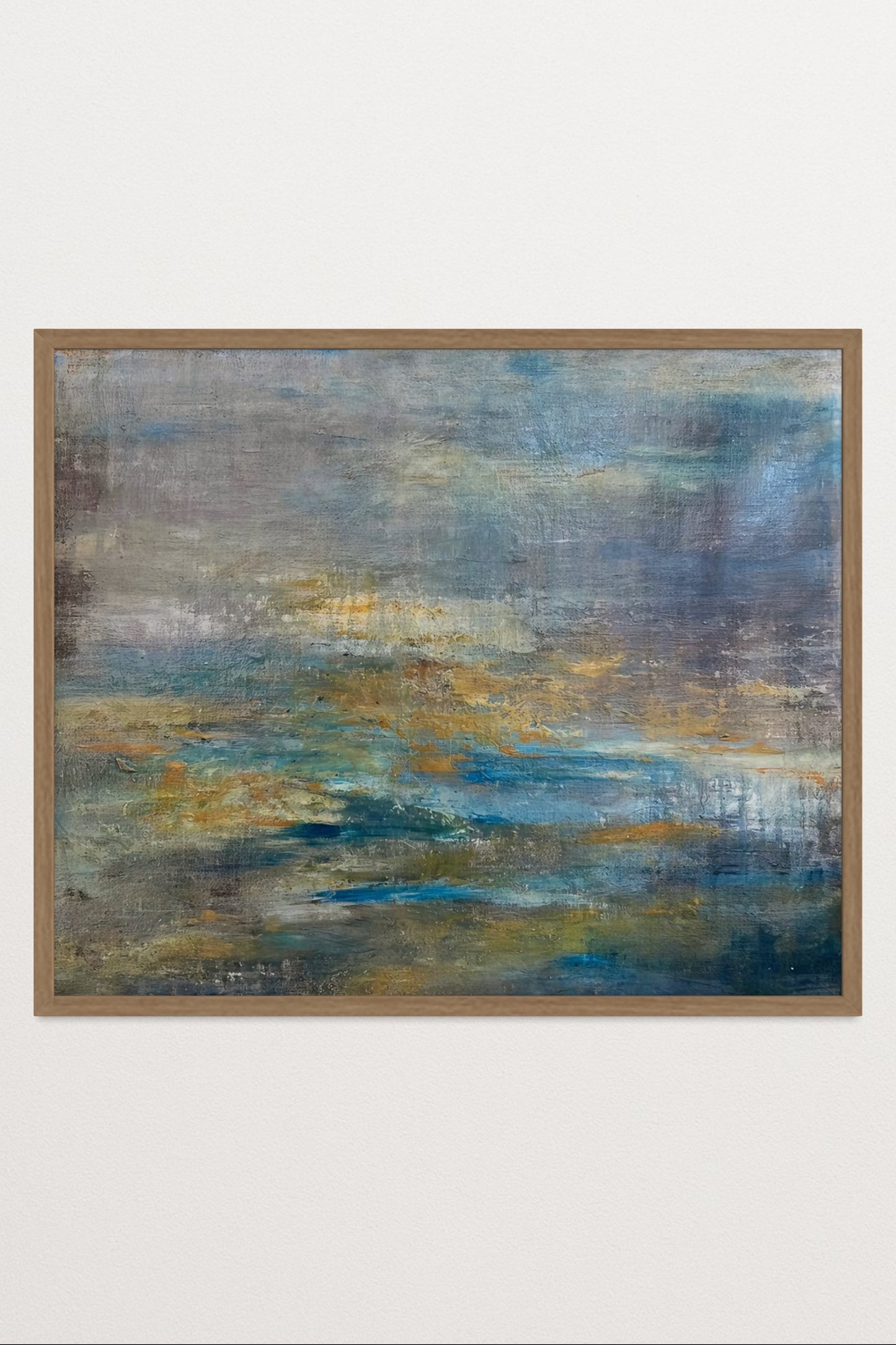 Water lilies original oil painting