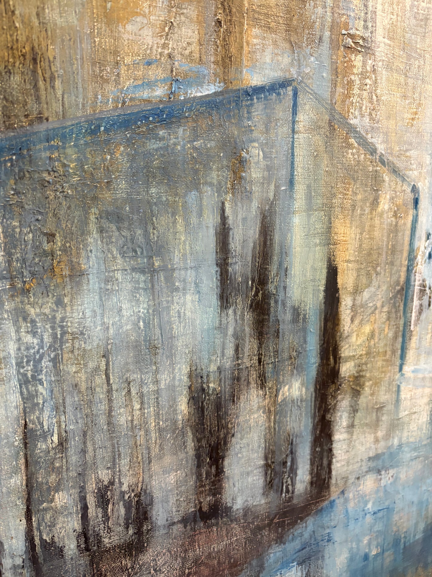 When it rains original painting