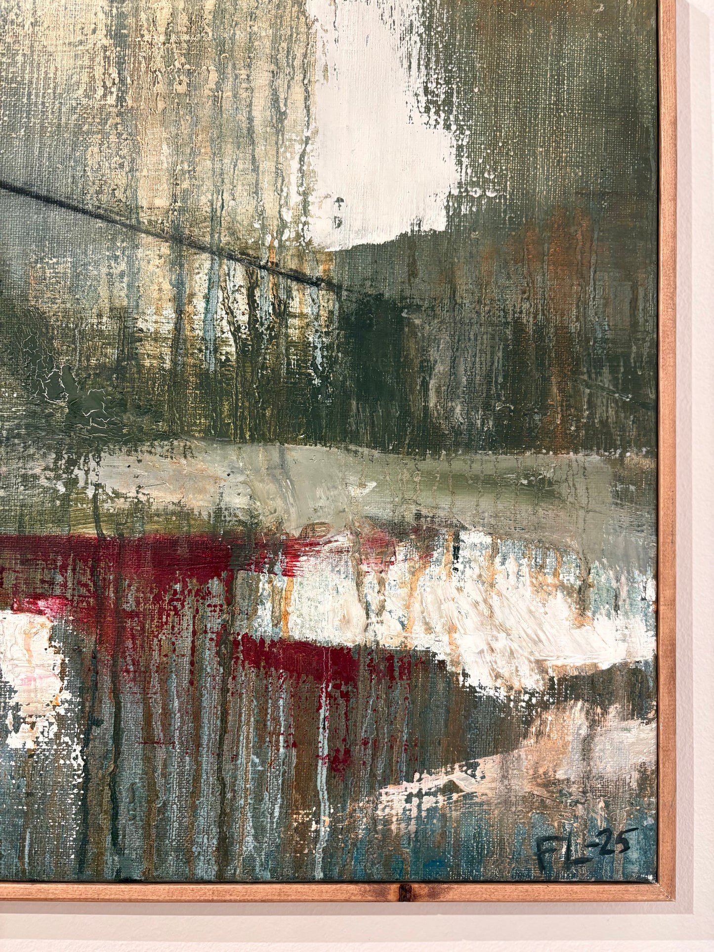 In fragments original painting