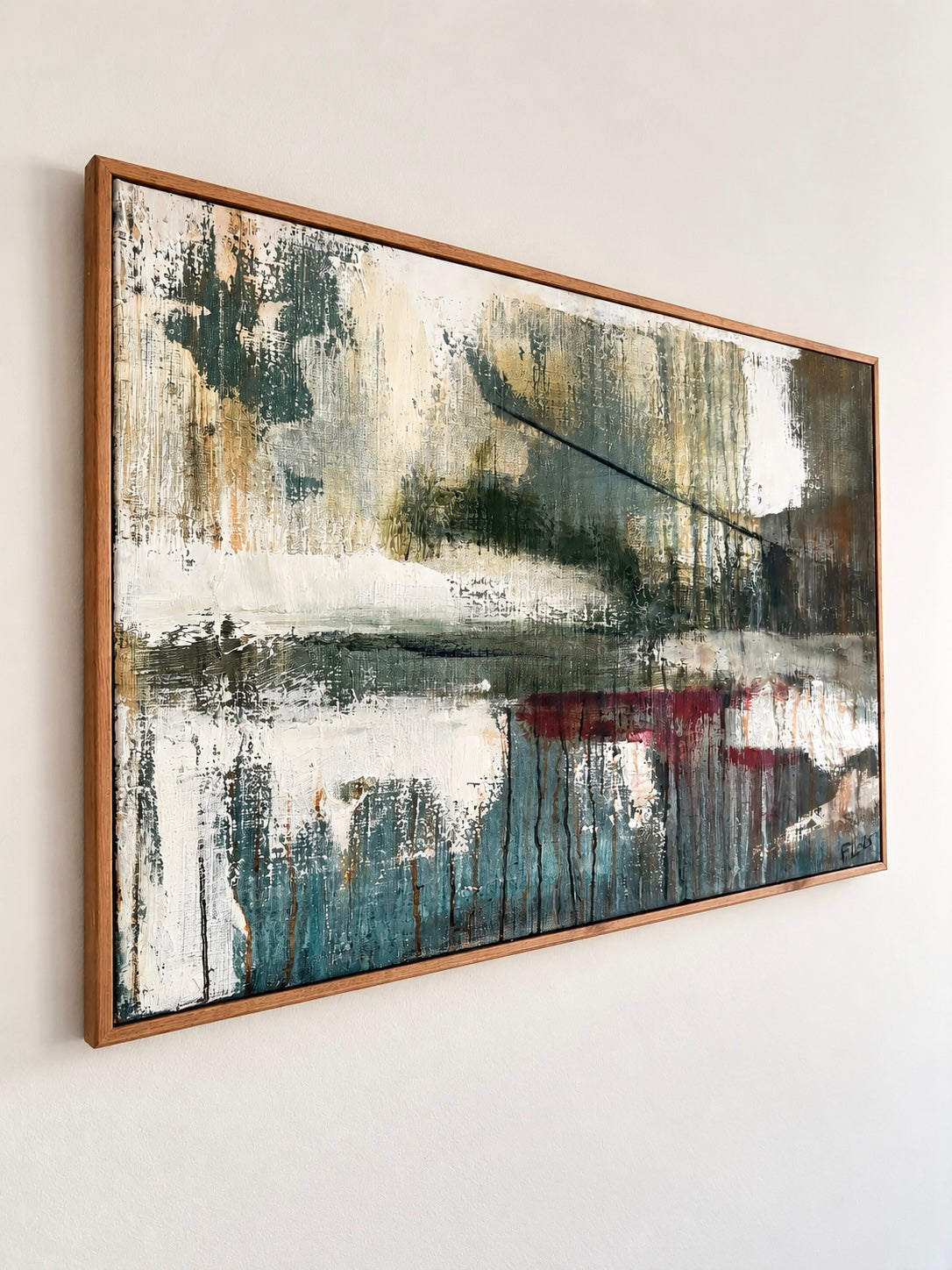 In fragments original painting