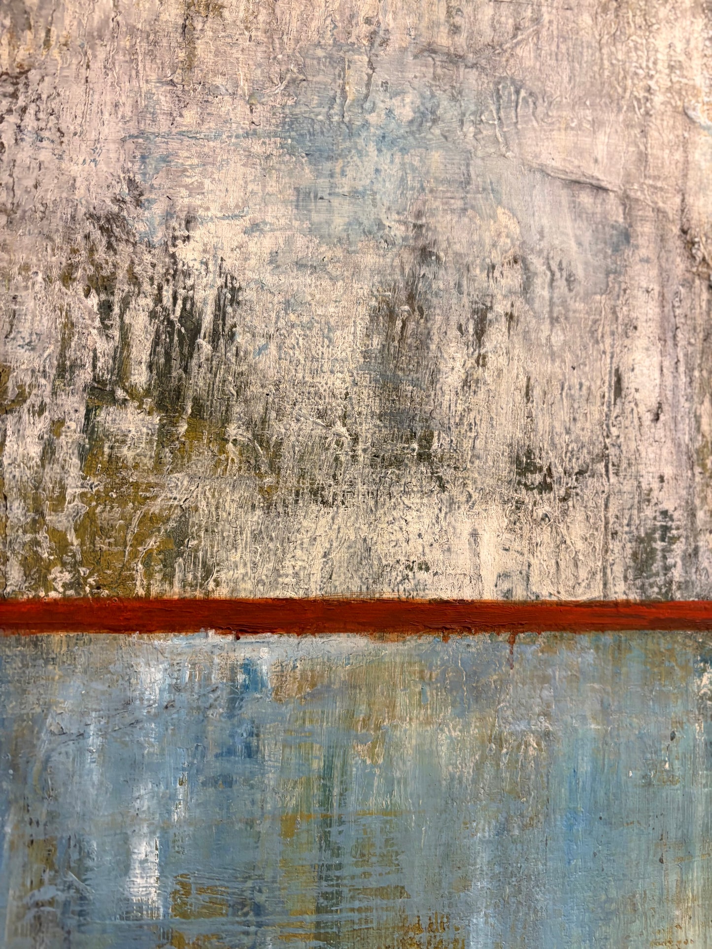 When it rains original painting