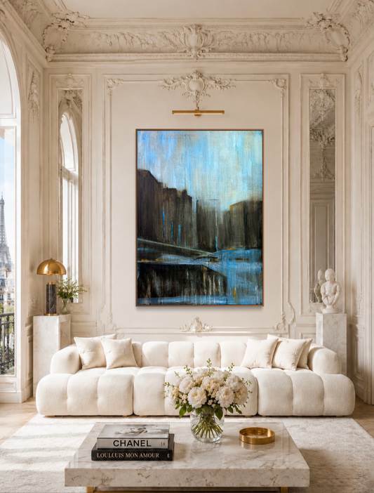 Where the sky waits original painting