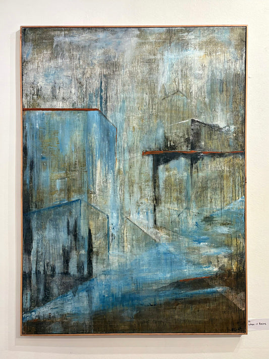 When it rains original painting