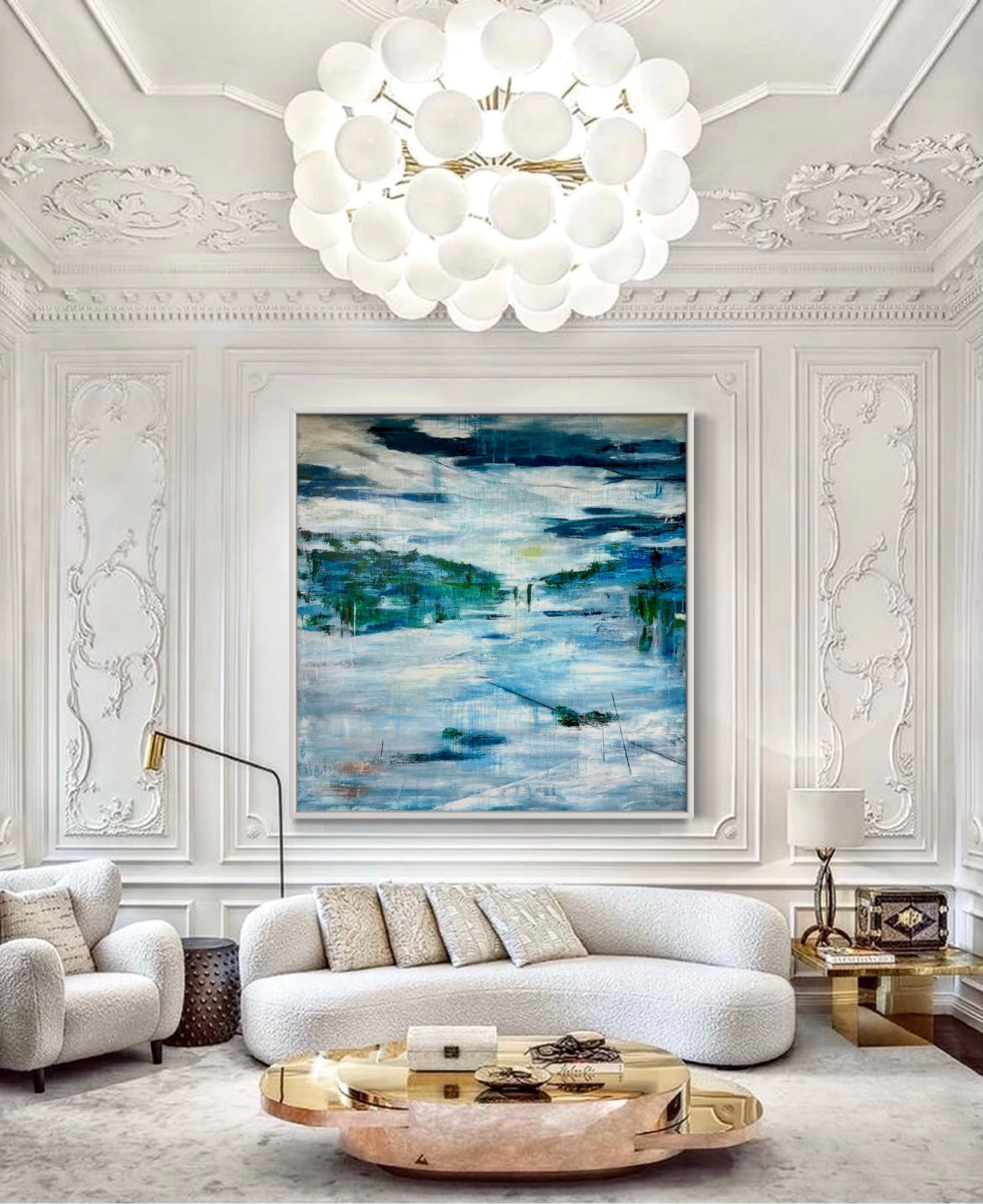 Winter silence original painting