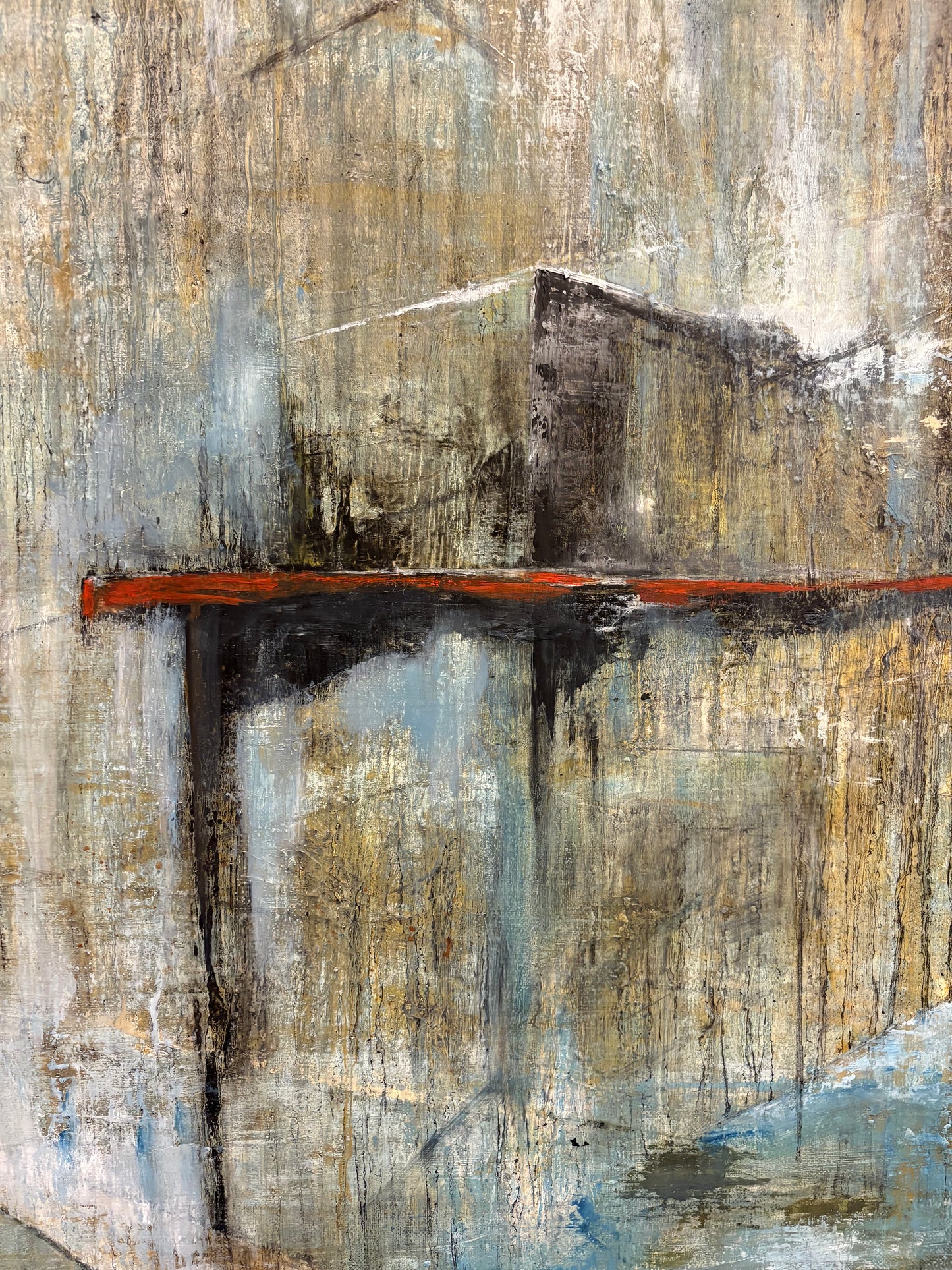 When it rains original painting