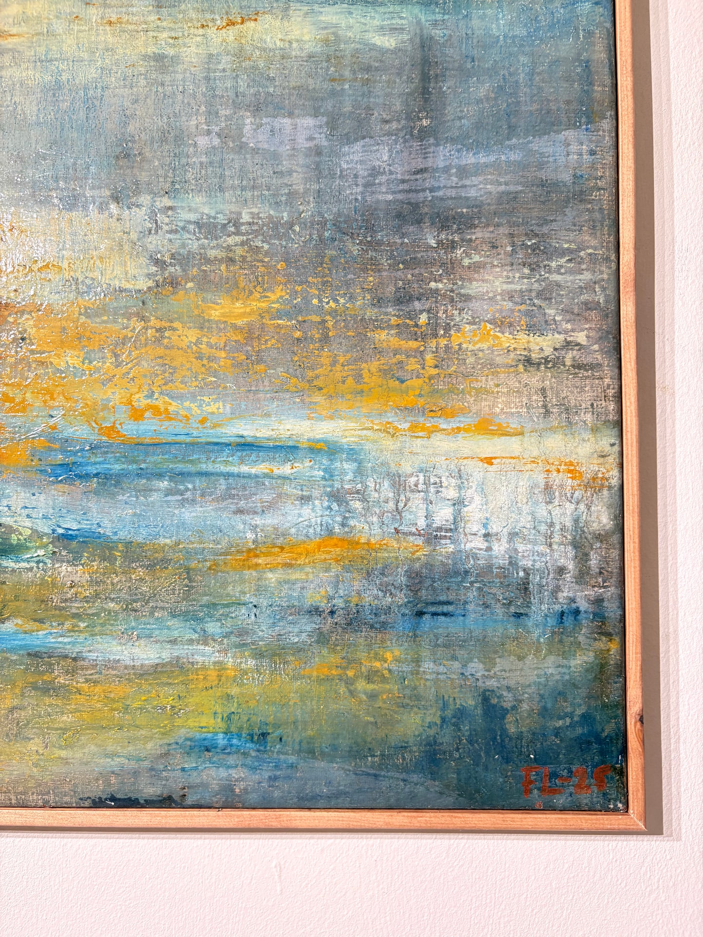 Water lilies original oil painting