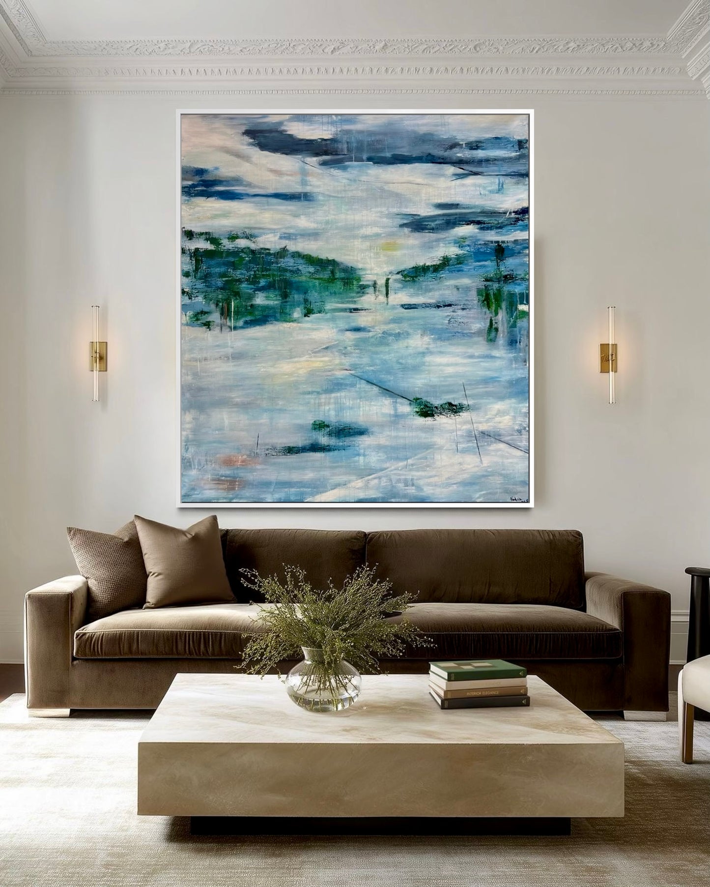 Winter silence original painting