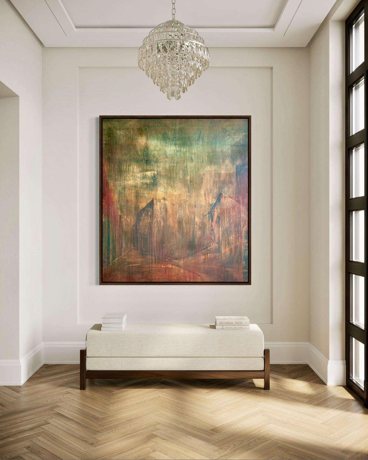 The last place I remember original oil painting