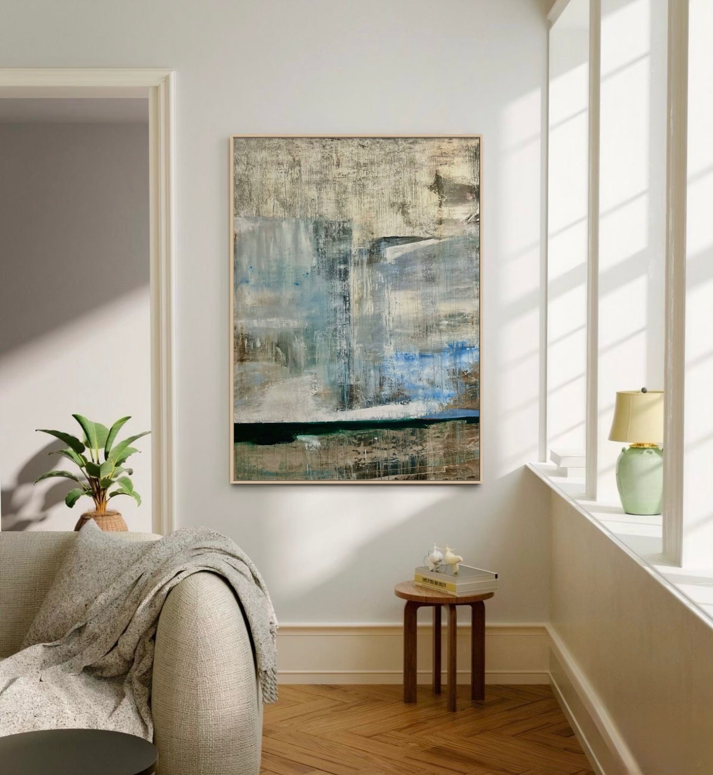 Första snön Fine Art Print