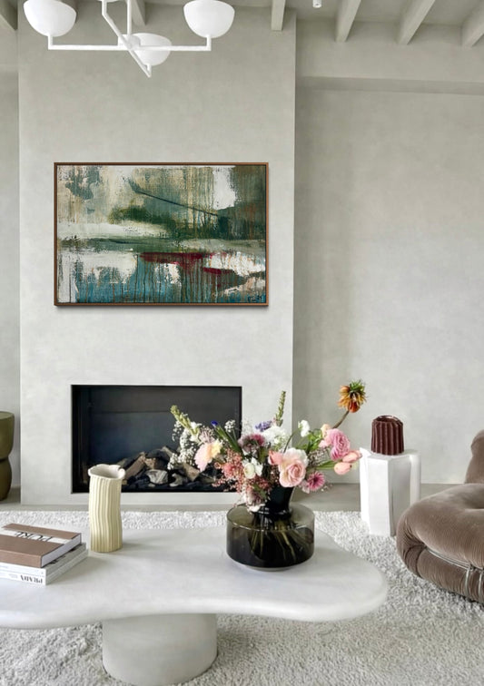 In fragments original painting