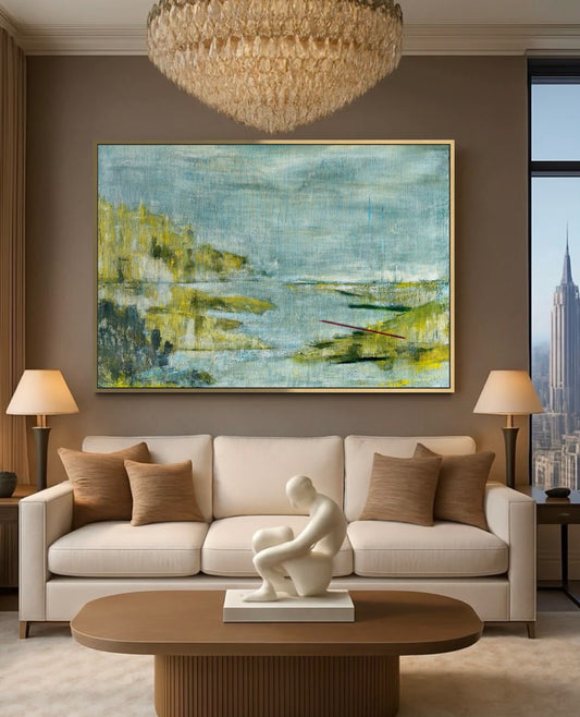 Where light returns original painting