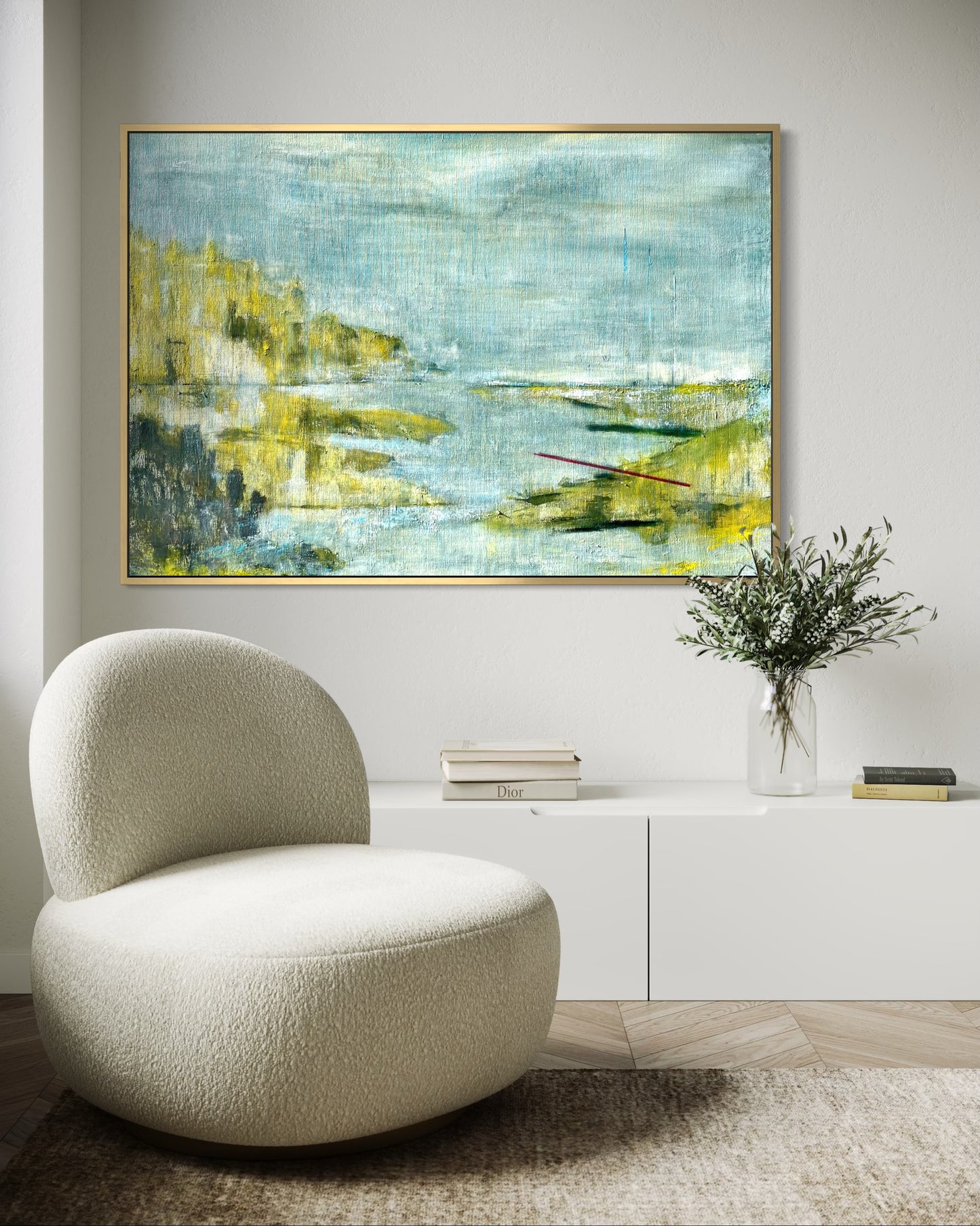 Where light returns original painting