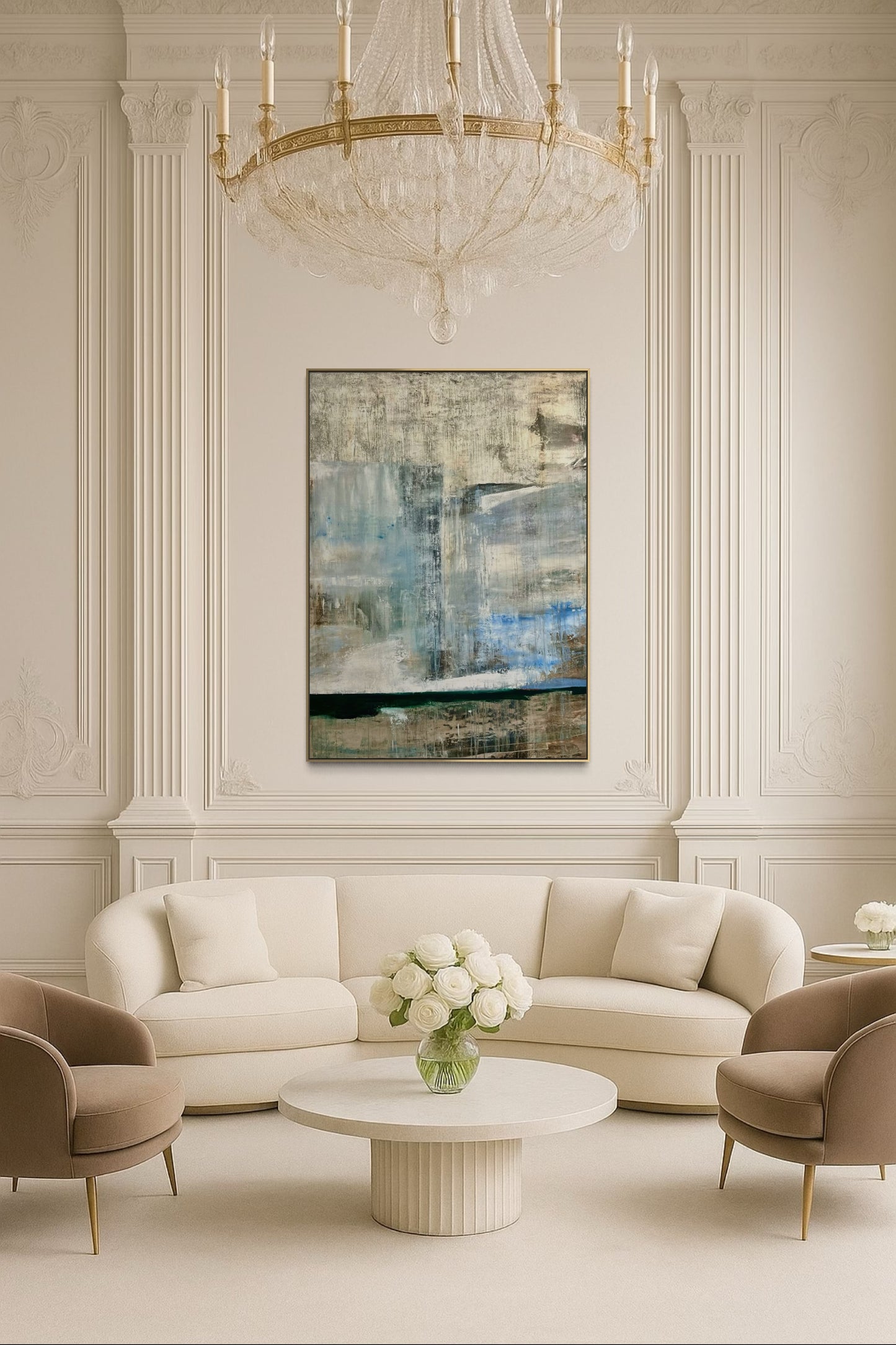 Första snön Fine Art Print