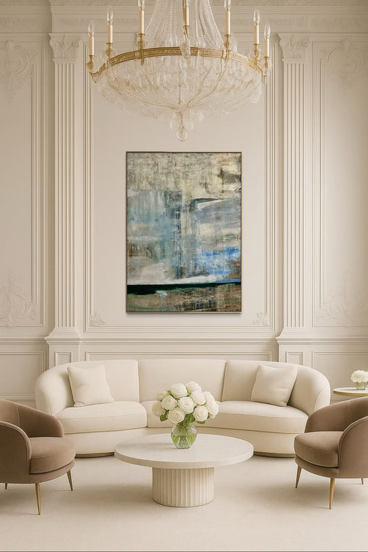 Första snön Fine Art Print