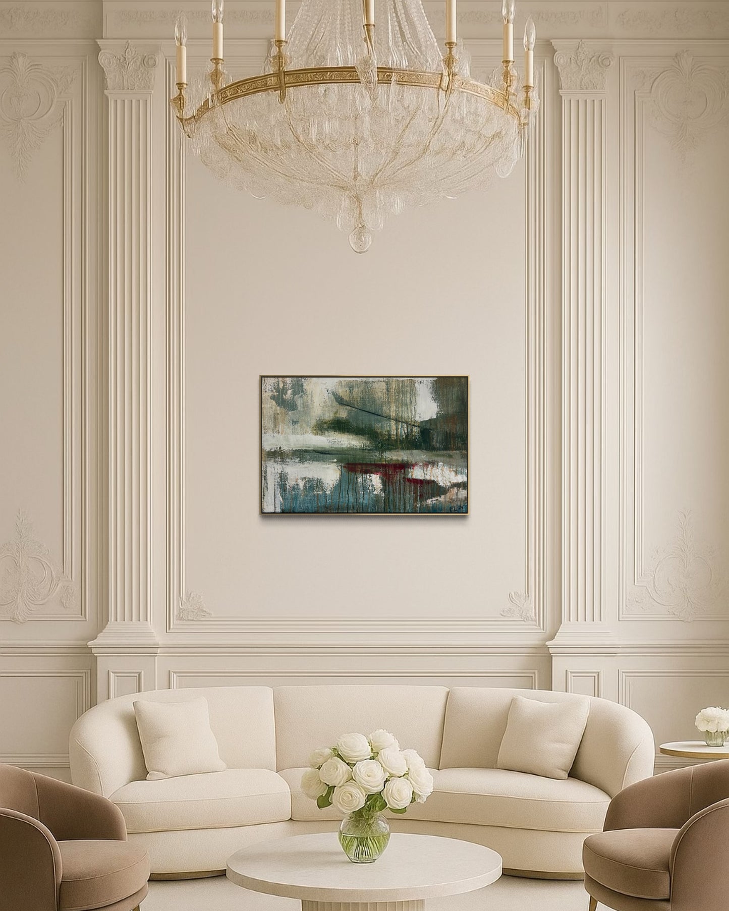 In fragments original painting