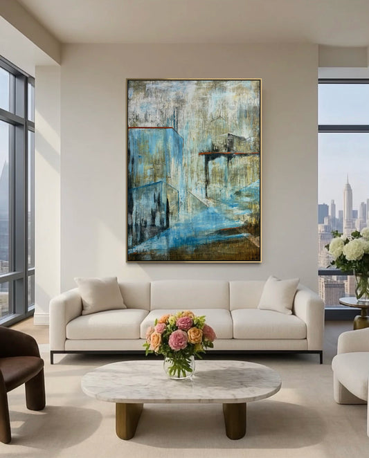 When it rains original painting