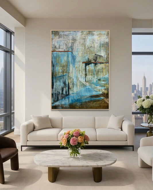 When it rains original painting