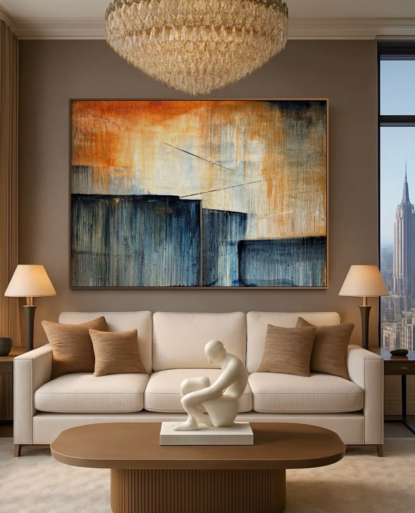 Fragments of light original painting