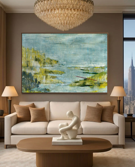 Where light returns original painting