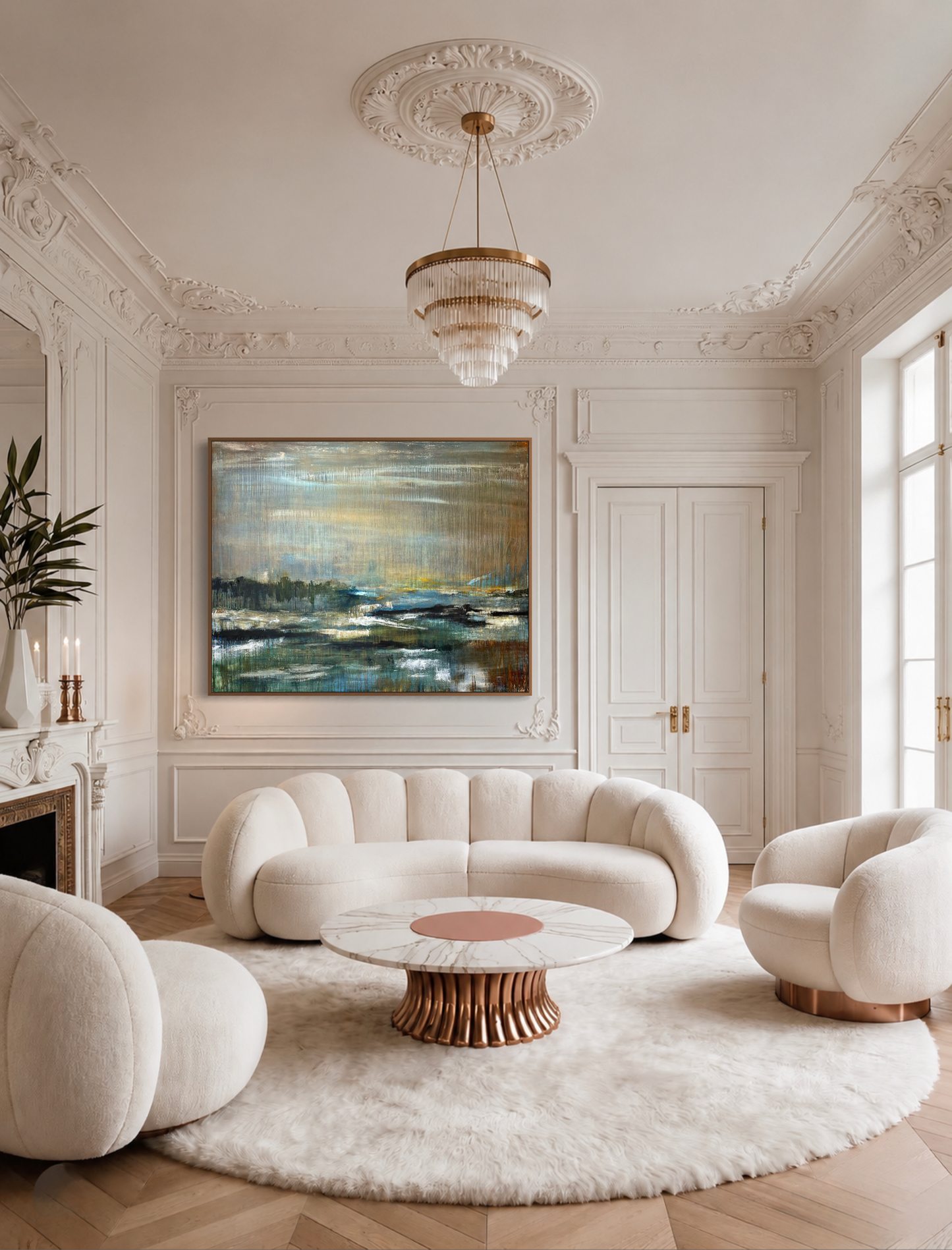 Silent Relief Original oil painting
