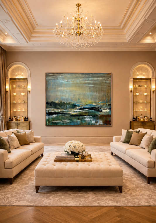 Silent Relief Original oil painting