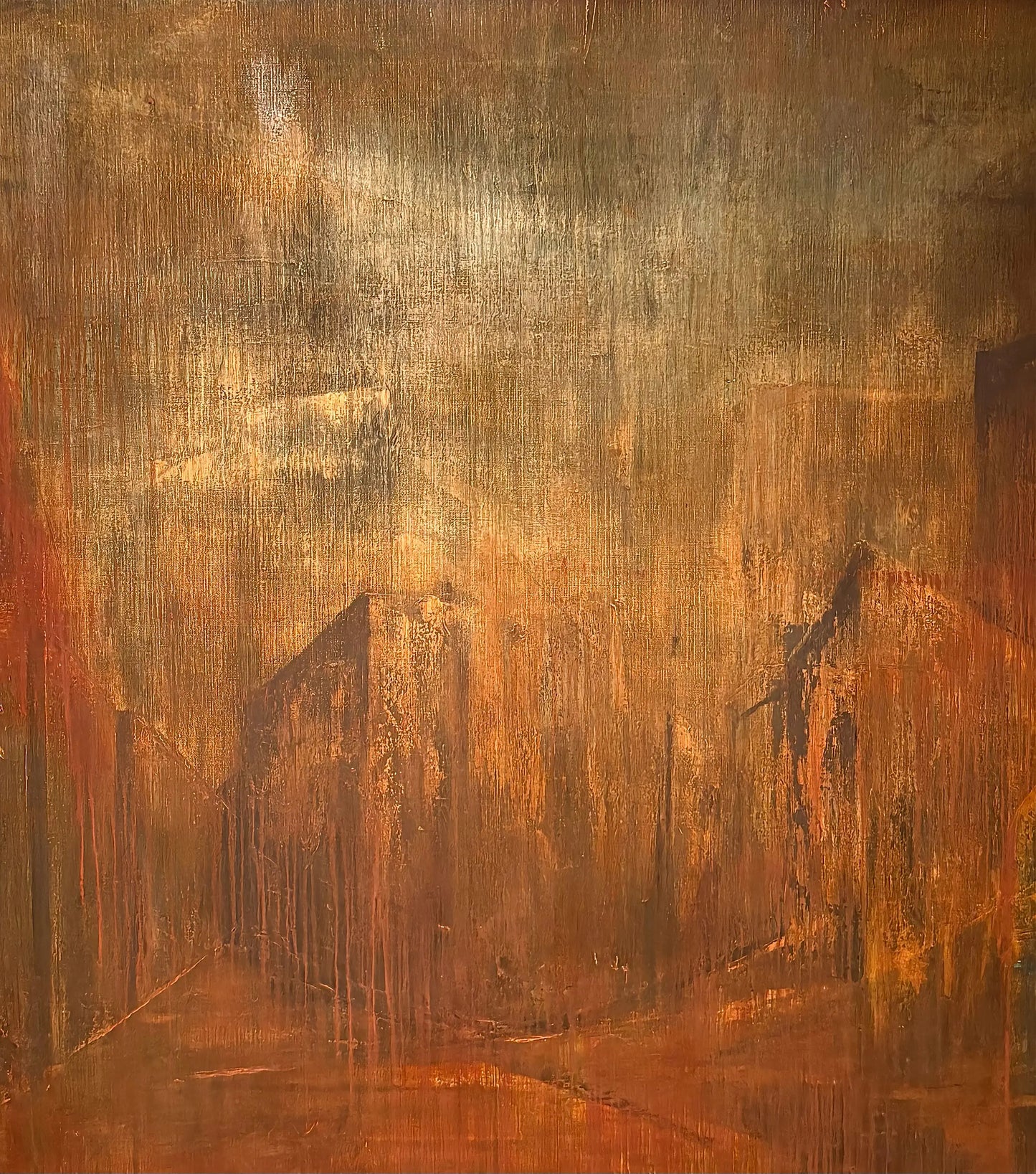 The last place I remember original oil painting
