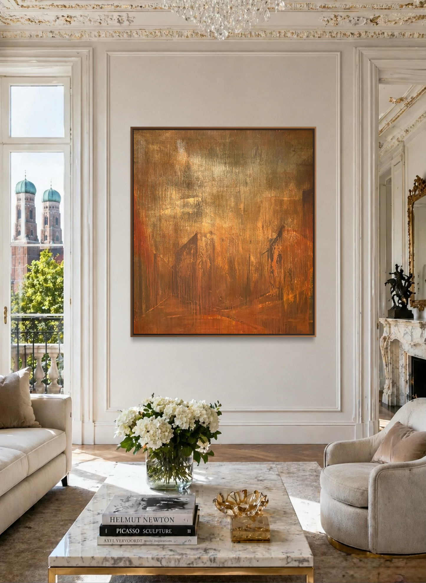 The last place I remember original oil painting
